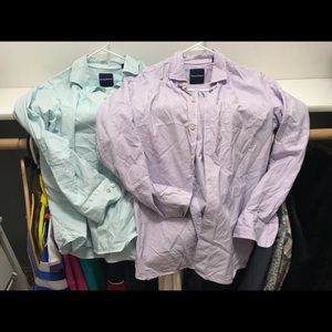 🦈 2x TOMMY BAHAMA SILK BUTTON DOWN SHIRT 🔥